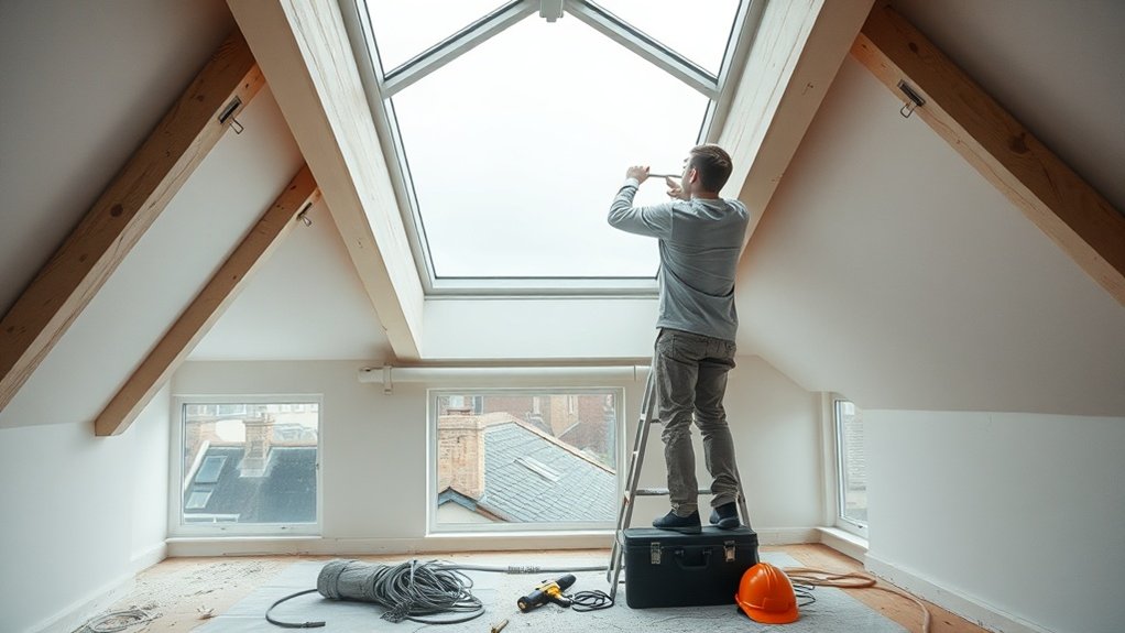 Electric Skylight Installation Balham