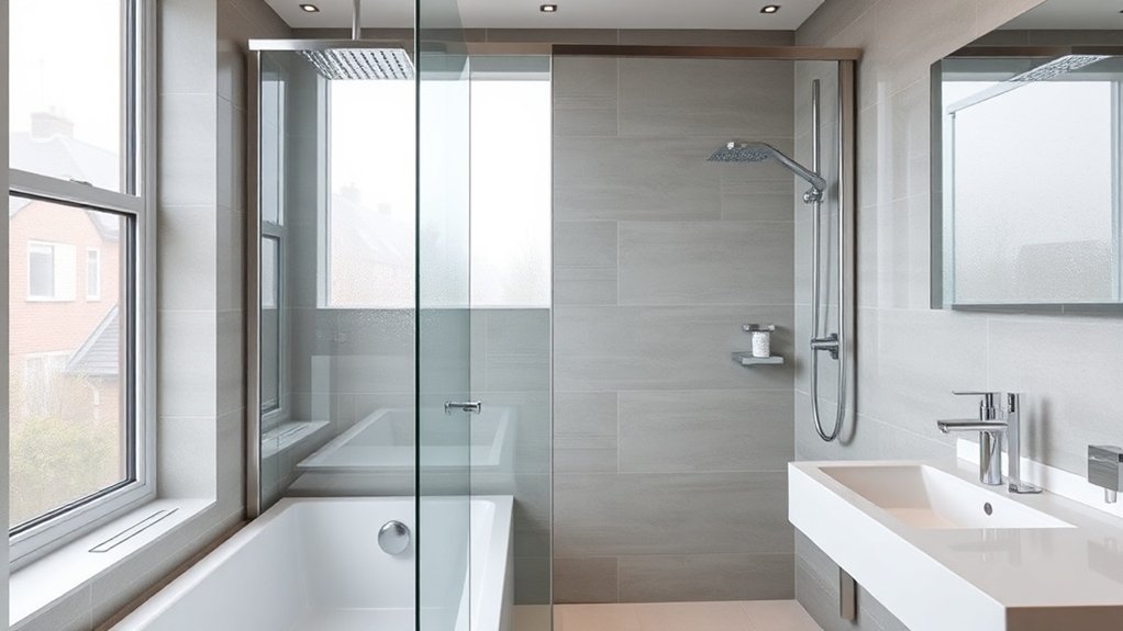 Semi-Frameless Shower Screens Balham