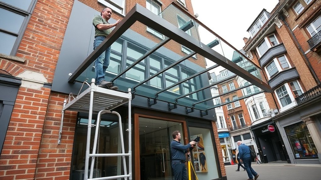 Shopfront Canopy Balham
