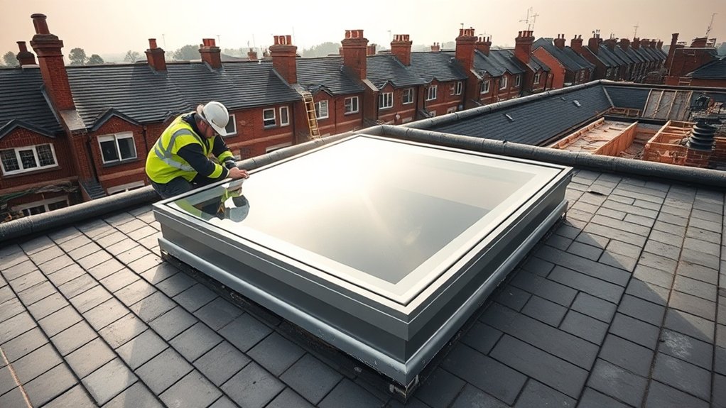 Skylight Installation Nightingale Triangle